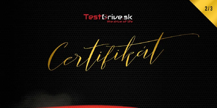 Otestujte na vlastnej koži Ferrari, Lamborghini či Nissan GT-R a získajte svoj CERTIFIKÁT jazdca