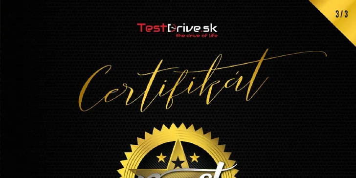 Otestujte na vlastnej koži Ferrari, Lamborghini či Nissan GT-R a získajte svoj CERTIFIKÁT jazdca