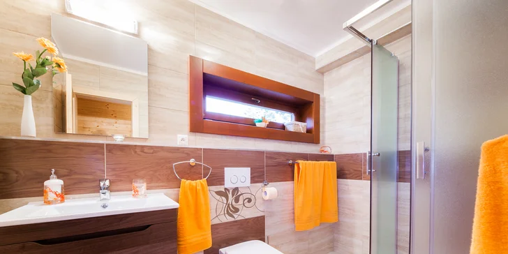 Novovybudované apartmány v štýlovom zrube s privátnou saunou v horskom prostredí v Oščadnici