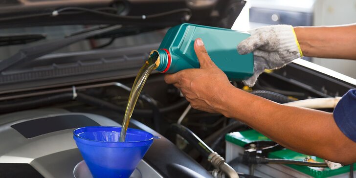 Výmena oleja alebo filtrov v servise Autoclinic
