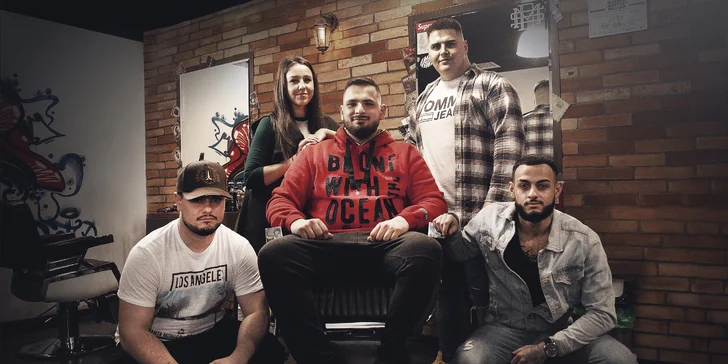 Klasický pánsky strih či úprava brady vo Frank Nitti Barbers