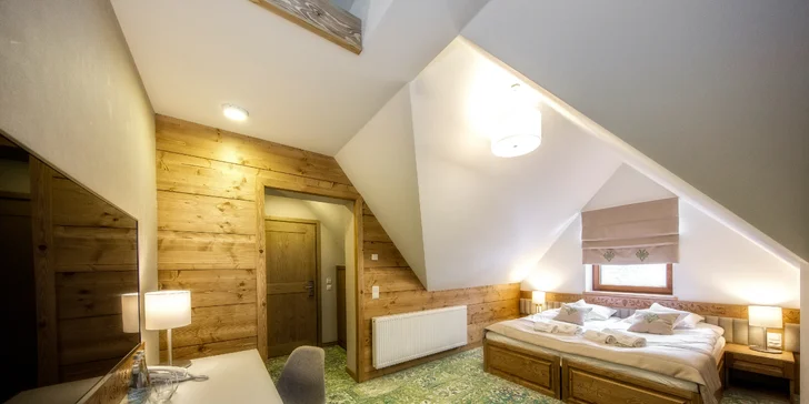 Skvelý oddych v útulnom Hoteli Gold**** v Zakopanom s VIP wellness