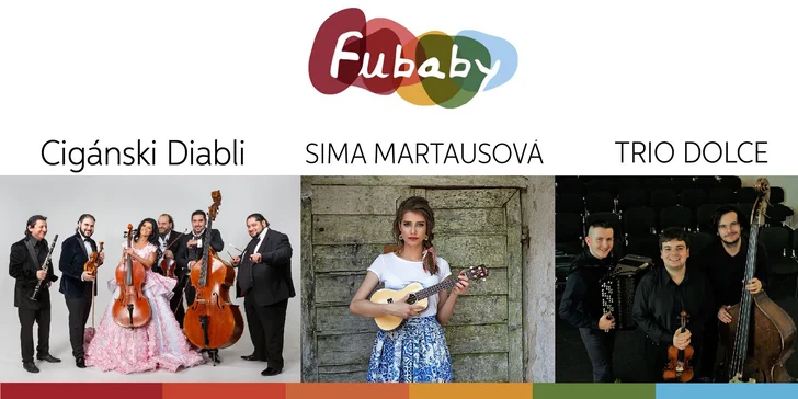 Vstupenka na multižánrový festival FUBABY aj so žetónmi na občerstvenie