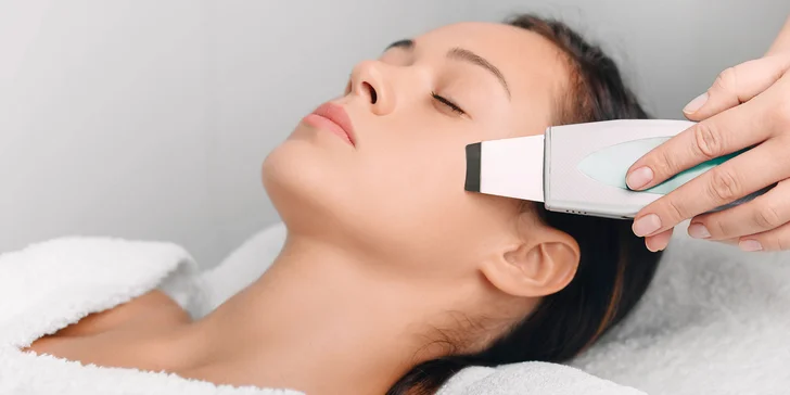 Krásna pleť s ultrazvukom, dermabráziou, rádiofrekvenciou a vitamínovou kúrou