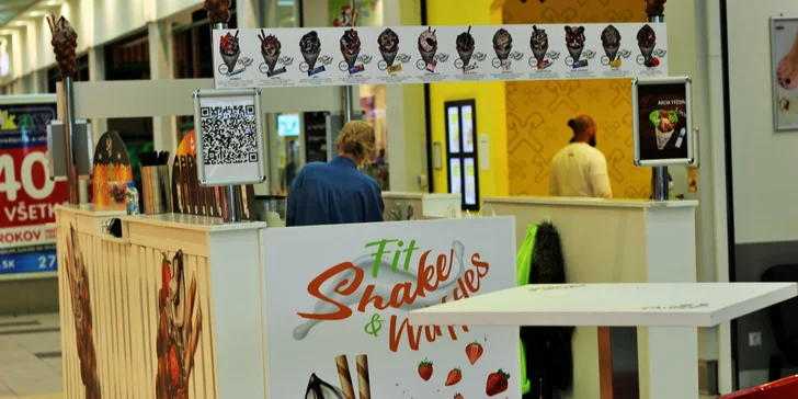 Proteínový milkshake BioTech USA alebo nadýchaná Bubble waffla!