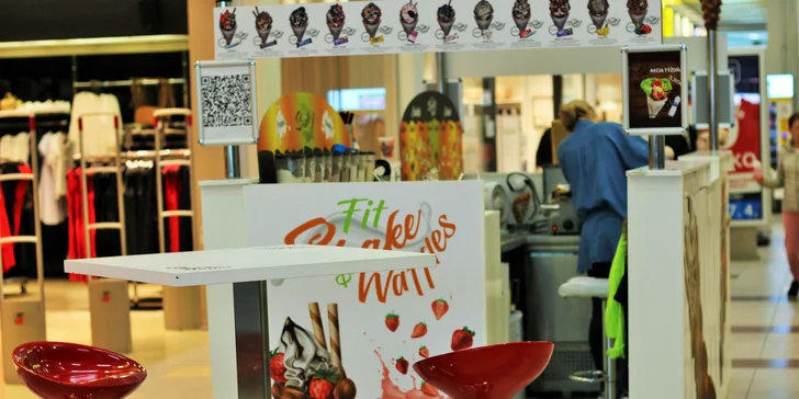 Proteínový milkshake BioTech USA alebo nadýchaná Bubble waffla!