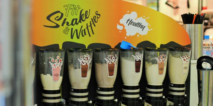 Proteínový milkshake BioTech USA alebo nadýchaná Bubble waffla!