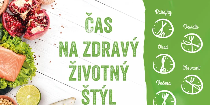 Stravujte sa zdravo vďaka jedlám zo "Zdravé časy"