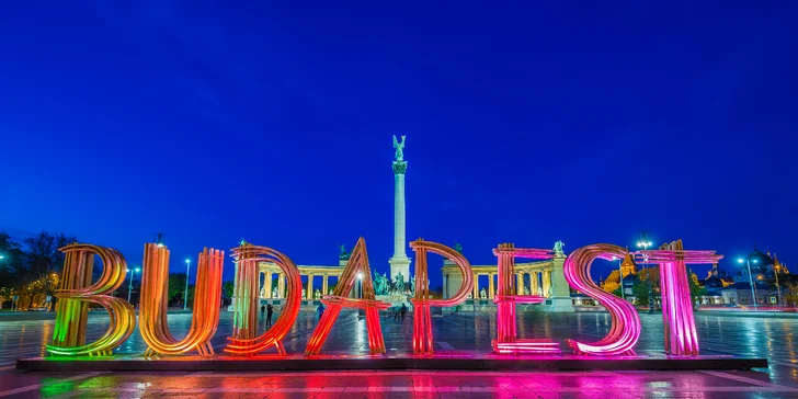 Oddych pre dvoch priamo v historickom centre Budapešti