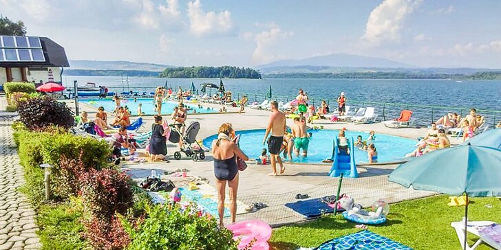 Vychýrený Slanícky dvor s privátnym wellness, bazénmi a aktivitami na brehu Oravskej priehrady + zľavami do Aquaparku