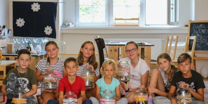 Kreatívno dobrodružný letný tábor v Štiavnických vrchoch "Fantázia nemá hranice"