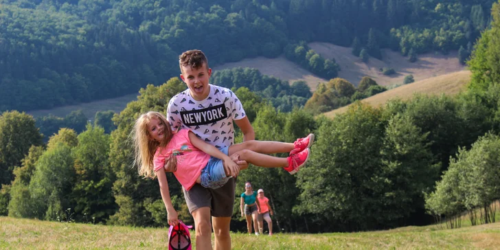 Kreatívno dobrodružný letný tábor v Štiavnických vrchoch "Fantázia nemá hranice"