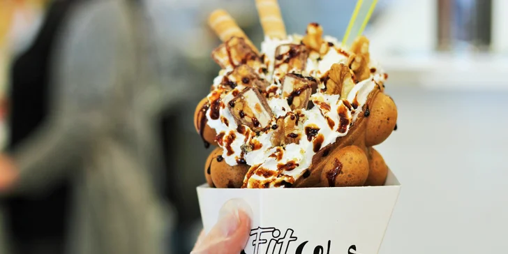 Proteínový milkshake BioTech USA alebo nadýchaná Bubble waffla!