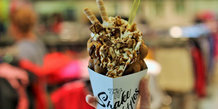 Proteínový milkshake BioTech USA alebo nadýchaná Bubble waffla!