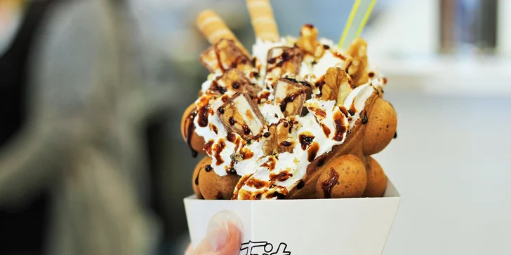 Proteínový milkshake BioTech USA alebo nadýchaná Bubble waffla!