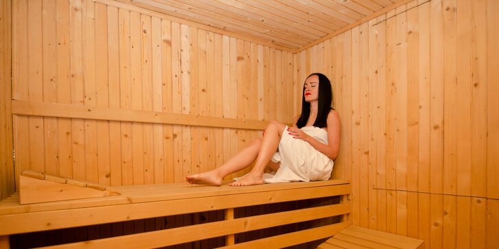 Masáže podľa výberu alebo relax v saune. Masáž aj pre páry!
