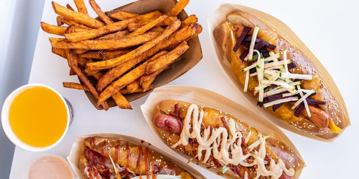 Dokonalé Hot Dogy od Chuck & Frida HOTDOGS