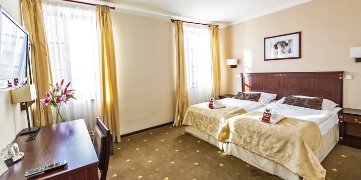 4 * relax v Třebíči: polpenzia aj vstupenky na pamiatky UNESCO