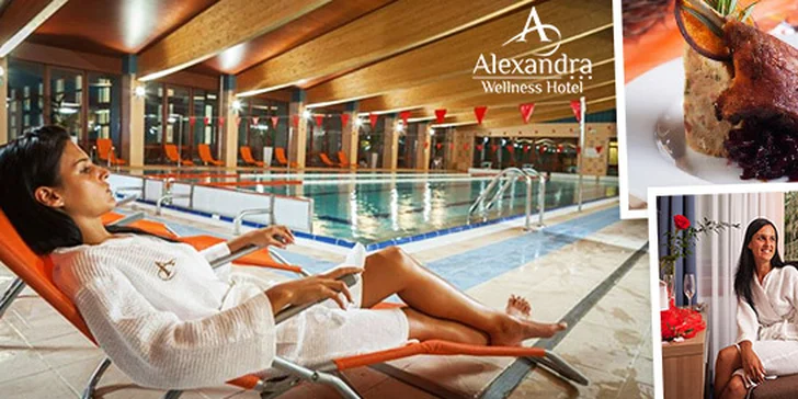 Exkluzívna wellness dovolenka v hoteli Alexandra***, až 2 deti do 15 rokov zadarmo