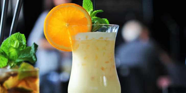 Miešané alko alebo nealko drinky v Music a Cafe Nitra