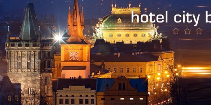 59 eur za 3-dňový pobyt pre dvoch v Hoteli City Bell*** v Prahe! Vychutnajte si predvianočnú atmosféru stovežatej krásavice!