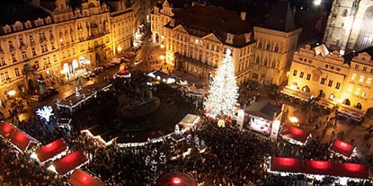 59 eur za 3-dňový pobyt pre dvoch v Hoteli City Bell*** v Prahe! Vychutnajte si predvianočnú atmosféru stovežatej krásavice!