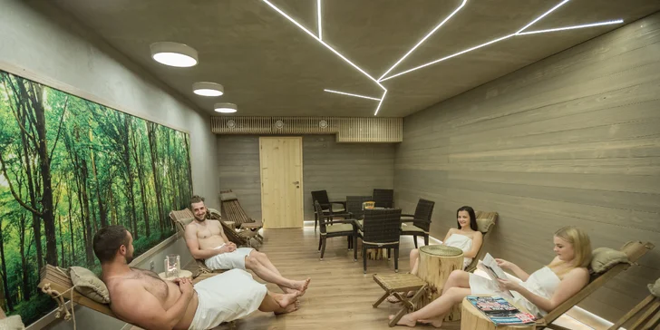 Vstupy do sáun a wellness v SOHO1 Žilina