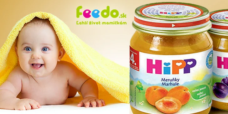 Detské príkrmy HiPP BIO (9 ks x 125 g)