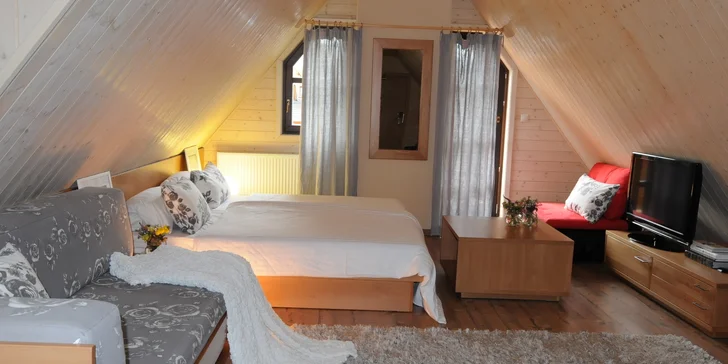 Rodinný pobyt s neobmedzeným wellness, špičkovou kuchyňou a aktivitami v horskom prostredí Kysúc vo Veľkej Rači