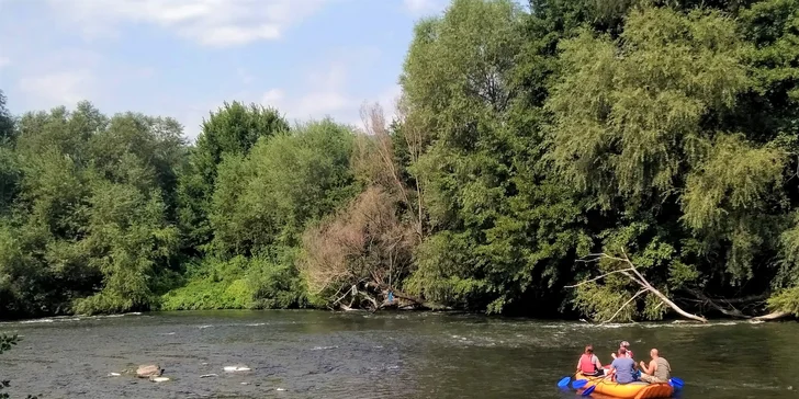 Skvelý oddych a zábava pri splavovaní Hrona