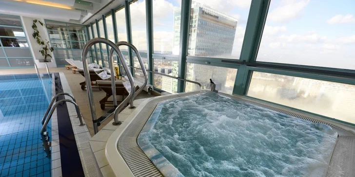 4 * pobyt v hoteli Panorama v Prahe: raňajky a neobmedzený vstup do wellness