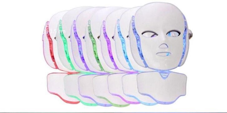 Revolučné ošetrenie pleti s LED maskou na tvár aj dekolt
