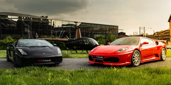 Otestuj na vlastnej koži! Jazda snov na Ferrari či Lamborghini