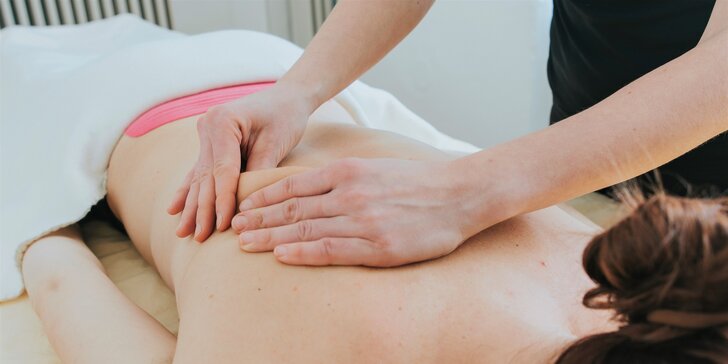 Profesionálna fyzioterapia s vyšetrením a cvičením alebo masáž