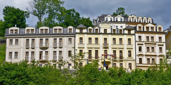 4* pobyt v centre Karlových Varov: ubytovanie s raňajkami alebo polpenziou až pre 3 osoby