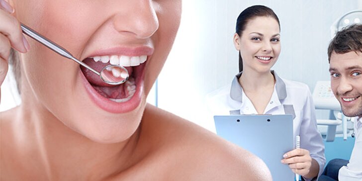Profesionálna dentálna hygiena a bielenie zubov lampou Zoom!