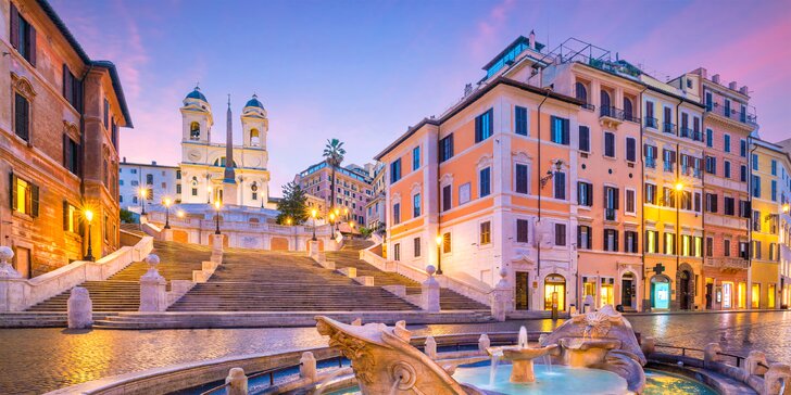 Pompézny Rím a slávny Vatikán: 5-dňový poznávací zájazd, doprava a ubytovanie v cene