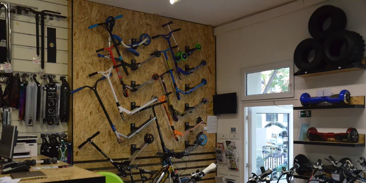 Požičanie elektrickej kolobežky alebo elektrického bicykla