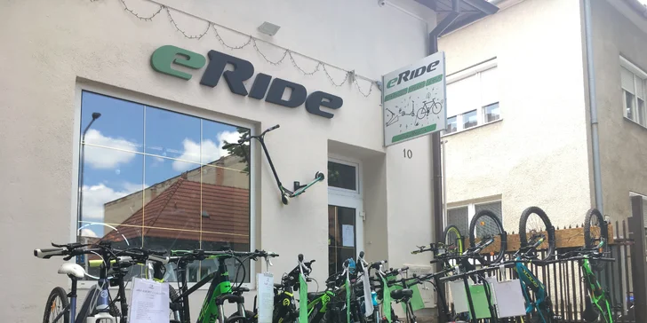 Požičanie elektrickej kolobežky alebo elektrického bicykla