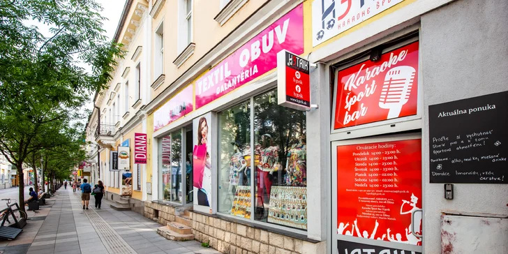 Užite si skvelú KARAOKE zábavu a zaspievajte si s partiou!