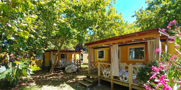 Chorvátsko – Orebić: klimatizovaný mobilný dom až pre 6 osôb