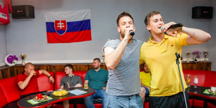 Užite si skvelú KARAOKE zábavu a zaspievajte si s partiou!