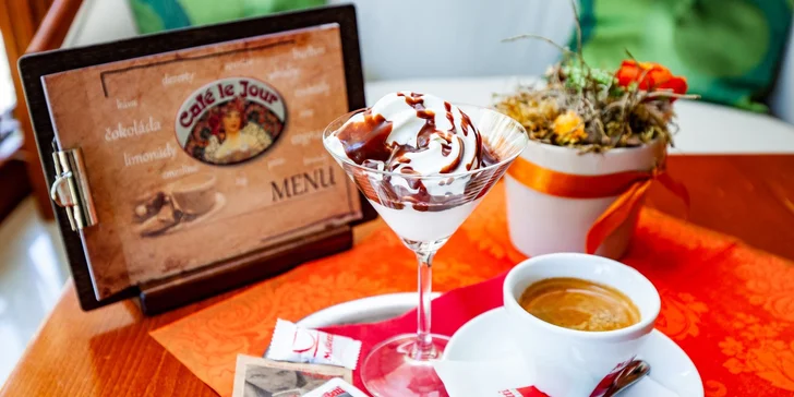 Espresso Musetti s točenou zmrzlinou Algida Softie