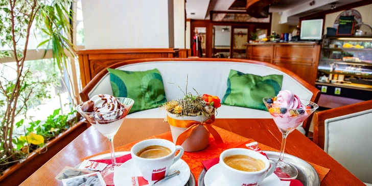 Espresso Musetti s točenou zmrzlinou Algida Softie