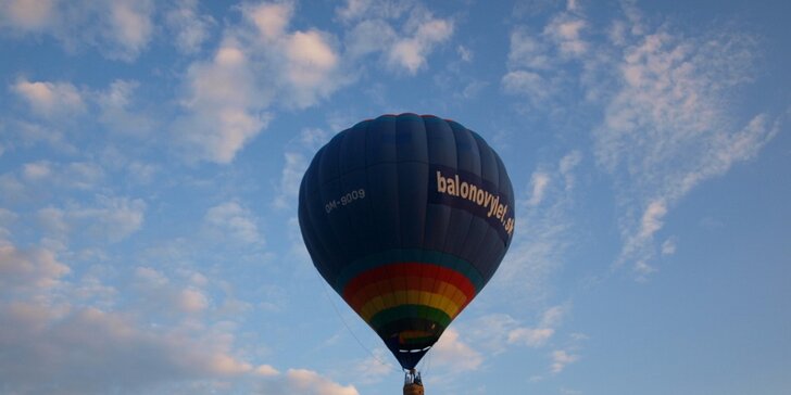 Vyhliadkový let balónom - celá obloha patrí iba vám!