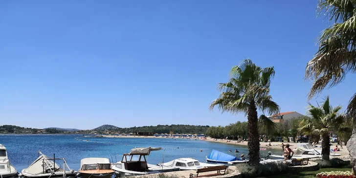 Pohodová dovolenka pre dvojice, rodiny aj väčšie partie v obľúbenej turistickej destinácii Vodice