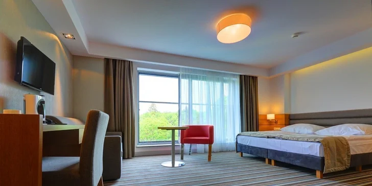 Hotel na brehu poľského mora s polpenziou, wellness zónou a vstupom do aquaparku