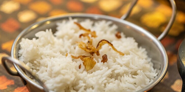 Indické menu Sindhu pre dvoch