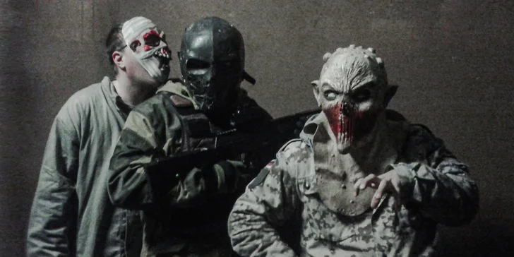 Zachráňte svet pred zombíkmi v únikovej hre "Zombie night" s laser tag