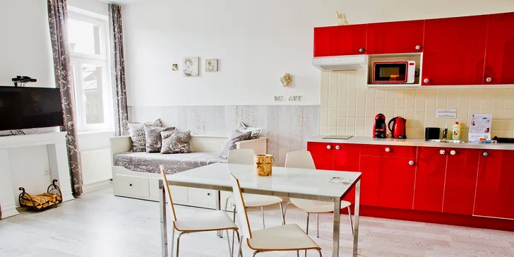 Apartmány s raňajkami a sektom pre dvoch: pár minút od Václavského námestia